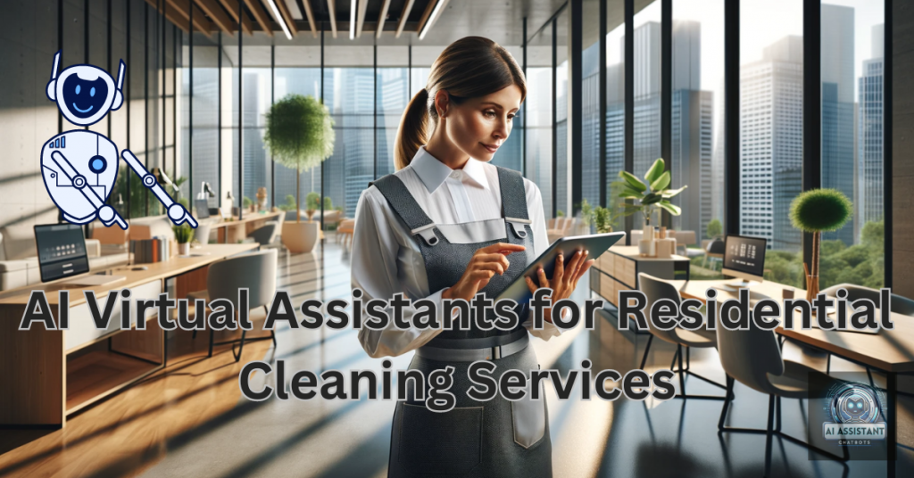 AI Virtual Assistants for Residential Cleaning Services